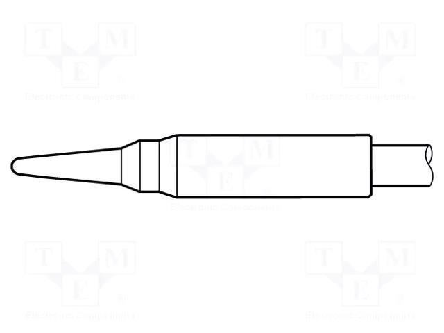 Tip; conical; 0.5mm JBC TOOLS JBC-C105106