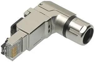 RJ45 ENET CONN, CAT6A, PLUG, 8POS, CABLE 130047-8009..