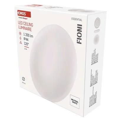 LED Ceiling lamp FIONI, round 12W neutral white IP44, EMOS ZM1120 8592920124574