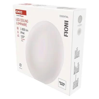 LED Ceiling lamp FIONI, round 18W neutral white IP44, EMOS ZM1121 8592920124598