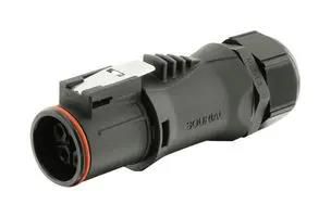INDUSTRIAL CIRCULAR, PLUG, 5POS, CABLE UTL6JC145SSCR