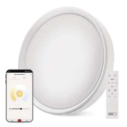 Smart LED luminaire GoSmart, ceiling, circular, 30W, CCT, dimmable, WiFi, EMOS ZM5191 8592920122570