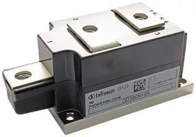 DIODE MODULE, DUAL, 1.6KV, 380A, SCREW DD380N16AHPSA1