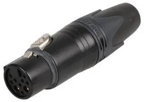 CONNECTOR, XLR AUDIO, RCPT, 8SIG+2PWR NC10FXX-14-B