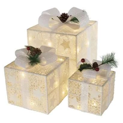 LED presents with decoration, 3 sizes, indoor, warm white, EMOS DCFC27 8592920111048