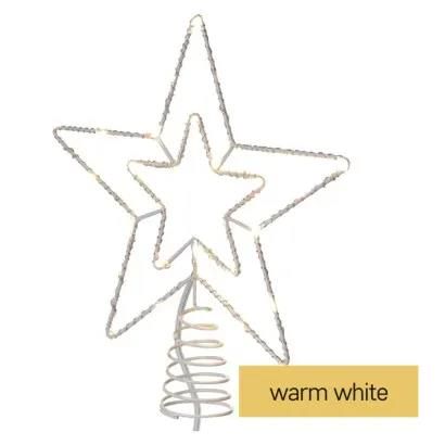 Standard LED intercon. Christmas star, 28.5 cm, outdoor and indoor, warm white, EMOS D1ZW01 8592920094730