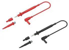 TEST LEAD PROBE KIT, BLACK/RED 76-091
