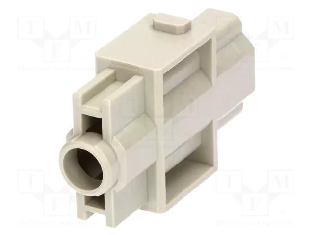 Connector: HDC; module; female; Han-Modular®; PIN: 1; w/o contacts HARTING 09140013131