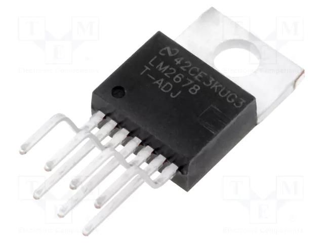 PMIC; DC/DC converter; Uin: 8÷40VDC; Uout: 1.2÷37VDC; 5A; TO220-7 TEXAS INSTRUMENTS LM2678T-ADJ/NOPB