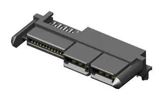 CONNECTOR, RECTNGLR, RCPT, 28POS, PCB LPHS-04-24-L-RT1-GP