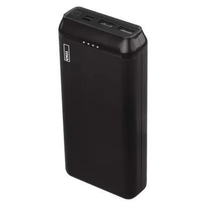 EMOS ALPHA2 20 Portable Power bank, 20 000 mAh, 10 W, black, EMOS B0527B 8592920109847