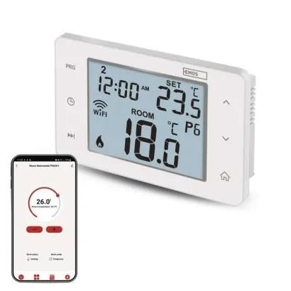 Room programmable wired WiFi GoSmart thermostat P56201, EMOS P56201 8592920117767