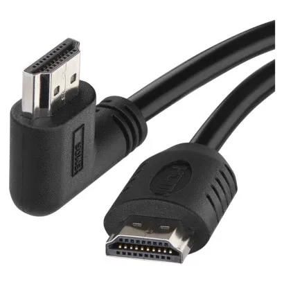 High speed HDMI cable 2.0 A/Male – A/Male 90° 3m, EMOS S10310 8592920107935