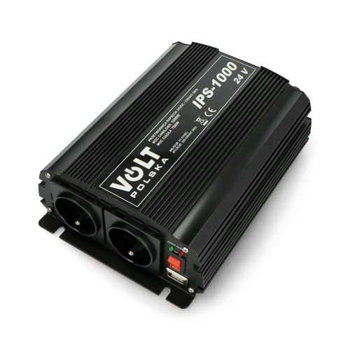 Converter DC/AC step-up to 24V DC / 230 VAC 700/1000W - sine - Volt IPS-1000 VLT-16441 5903111886059