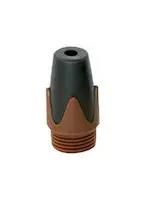 BOOT, PHONE PLUG, 1/4", BROWN BPX-1-BROWN