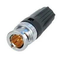 RF COAXIAL, HD BNC PLUG, 75 OHM, CABLE NBNC75BDD6