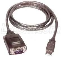CONVERTER CABLE, USB-RS232, 1M, BLACK UMC-201