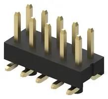 PIN HEADER, 2MM, 2ROW, 10POS, SMT BF030-10A-B0-0200-0277-0600-LB
