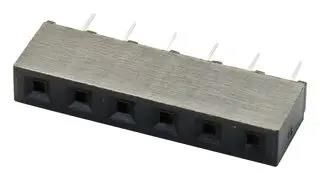 CONNECTOR, RCPT, 6POS, 1ROW, 2.54MM BG095-06-A-N-D