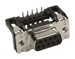D-SUB CONN, RCPT, 9POS, TH 09661126601
