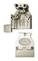 D SUB BACKSHELL, 45/180DEG, SIZE DB 09670250453
