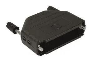 D SUB BACKSHELL, 180DEG, SIZE DD 09670500424