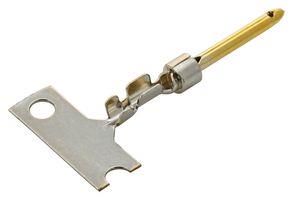 D SUB CONTACT, PIN, 26-24AWG, CRIMP; For Use With:Harting High Density D-Sub Crimp Connectors; Contact Gender:Pin; Contact Material:Copper Alloy; Contact Plating:Gold Plated Contacts; Wire Size AWG Max:24AWG; Wire Size AWG Min:26AWG; Contact Termination T 09560008165