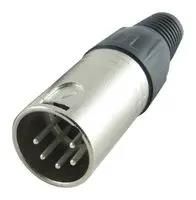 CONNECTOR, XLR MIC, PLUG, 5POS, CABLE PS000015