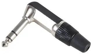 PHONE STEREO PLUG, R/A, 6.5MM, CABLE FM1098