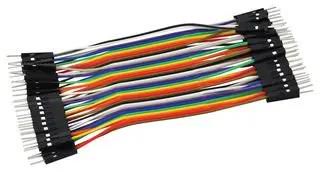 JUMPER WIRE, 26AWG, 7.87INCH, 40PCS BC-32627