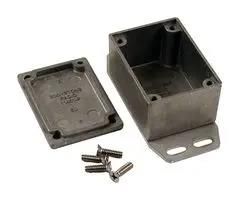 ENCLOSURE, DIECAST, FLANGED 1590HF