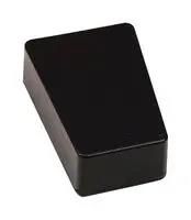 BOX, DIECAST, TRAPEZOID, BLK 1590TRPBBK