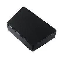 BOX, DIECAST, TRAPEZOID, BLK 1590TRPCBK