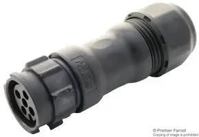 INDUSTRIAL CIRCULAR, PLUG, 5POS, CABLE CB-05BMFA-QL8MP0
