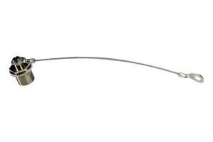 BLINDING CAP W/ CABLE CLIP, METAL 21010000035
