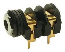 CONN, MONO JACK, SOCKET, 6.35MM, PCB CL1308G