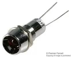 PANEL INDICATOR, 8MM, RED, 12VDC L65DR12L