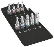 BIT SOCKET SET W/ 1/2" DRIVE, 9PC 05004201001