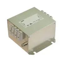 POWER LINE FILTER, 3PHASE+N, 8A, 530VAC FLLD4008ATHT3