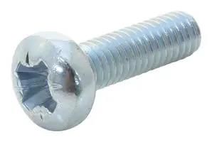 PAN HEAD POZIDRIV SCREW, STEEL, M3.5 M3.5 10 PRSTMC Z100