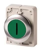 SWITCH ACTUATOR, 30MM PUSHBUTTON, GREEN M30C-FD-G-X1