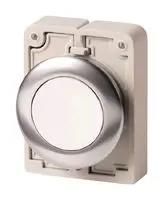 SWITCH ACTUATOR, 30MM PUSHBUTTON, WHITE M30C-FDR-W