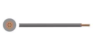 HOOK-UP WIRE, 2.5MM2, GREY, PER M PP-6491X-2.50MMGRY