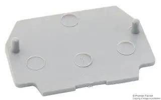 END PLATE, 1MM, GREY, TERMINAL BLOCK 1SNA117318R2300