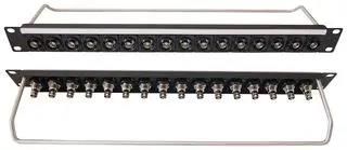 BNC PATCH PANEL, 16POS, 1U, M3 HOLE CP30170