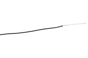 HOOK-UP WIRE, 24AWG, BLACK, 100M M16878/4 BEE-0