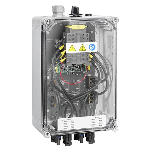 Combiner Box (Photovoltaik), 2 MPPT's, 2 Inputs / 1 Output per MPPT, Remote disconnector, WM4C, 1000 V Weidmuller 2778880000 04064675047636