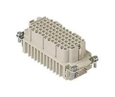 HEAVY DUTY INSERT, RCPT, 72POS, 26-14AWG CDDF72