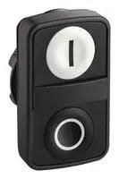 SWITCH HEAD, WHITE-I/BLACK-O, PB SWITCH ZB5AA7121