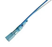 SOLDER SLEEVE, PVDF, 22AWG, BLUE B-801-36